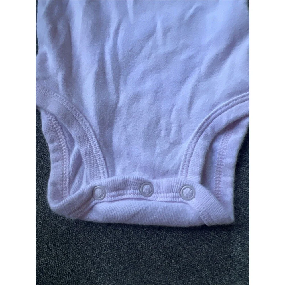 Baby‎ Girl Clothes Carter's 3 Month I Love Mommy Pink Trim Bodysuit